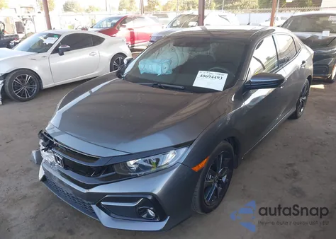 2021 Honda Civic Ex из США, поврежденный, VIN SHHFK7H60MU421180